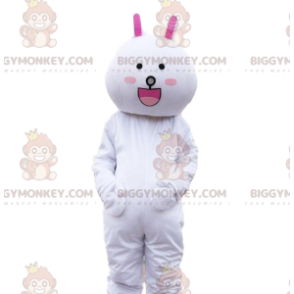 Bunny Costume, Plysch Bunny BIGGYMONKEY™ maskotdräkt. jätte
