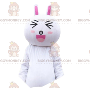 Bunny Costume, Plush Bunny BIGGYMONKEY™ Mascot Costume. Stuffed