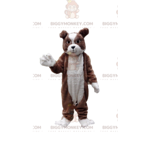 Bulldog BIGGYMONKEY™ Maskottchenkostüm, Hundekostüm