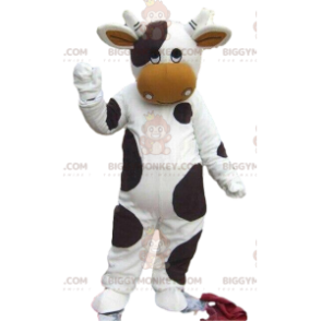Costume de vache, Costume de mascotte BIGGYMONKEY™ de la ferme