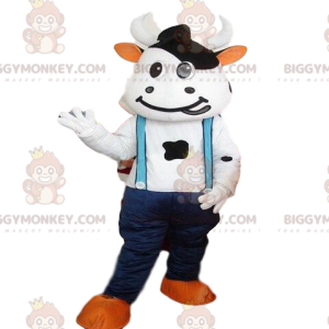 Cow Costume, Farm BIGGYMONKEY™ Mascot Costume, Cattle Costume –