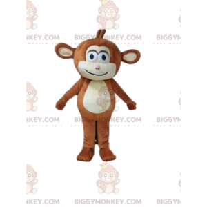 Monkey BIGGYMONKEY™ maskotkostume, chimpansekostume, jungledyr