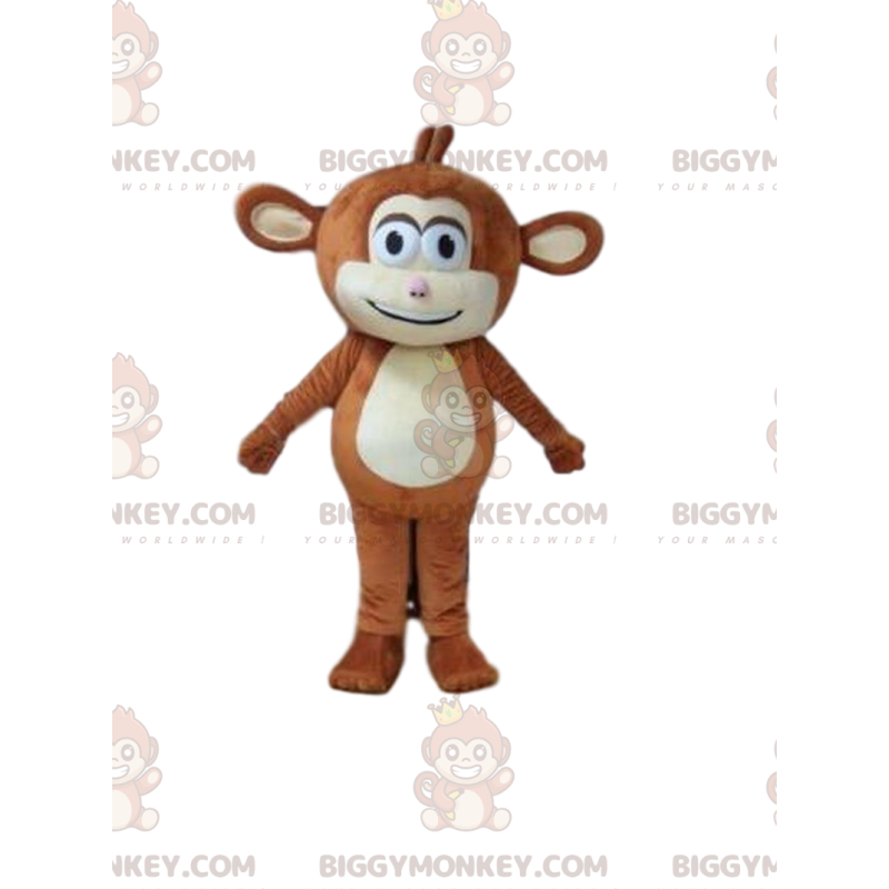 Aap BIGGYMONKEY™ mascottekostuum, chimpanseekostuum, jungledier