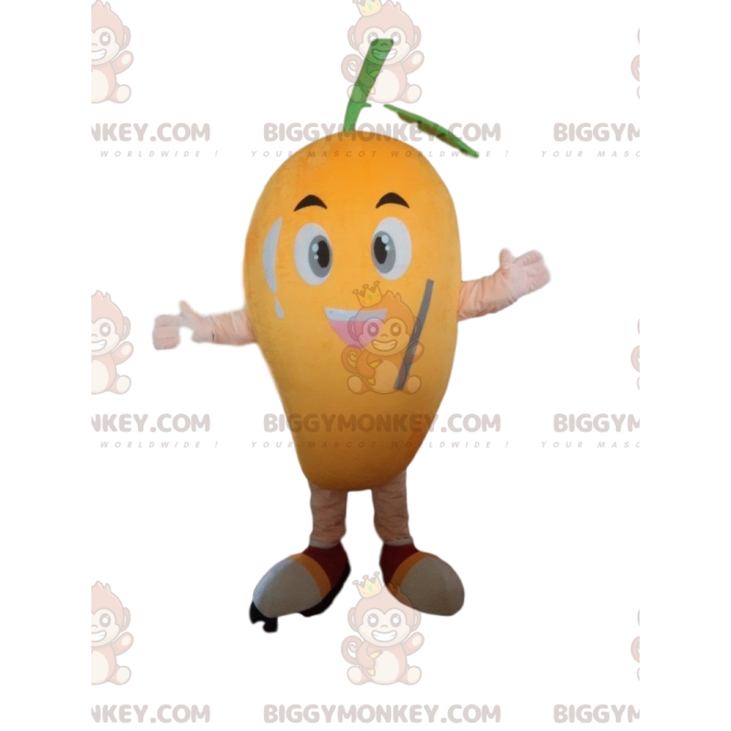 Kostým maskota Mango BIGGYMONKEY™, kostým ovoce, kostým