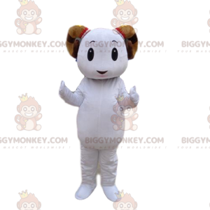 Costume de mascotte BIGGYMONKEY™ de mouton, costume de bouc