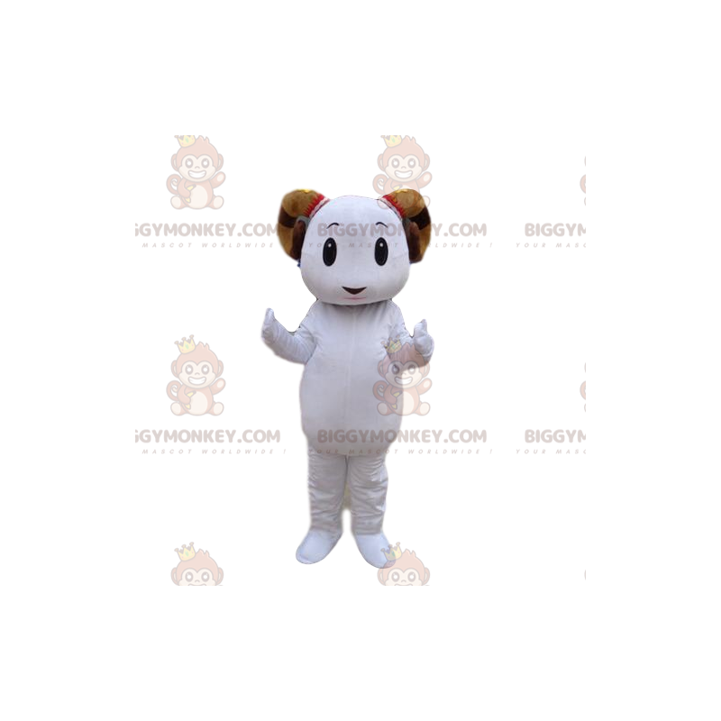Sheep BIGGYMONKEY™ mascot costume, goat costume, sheep fancy