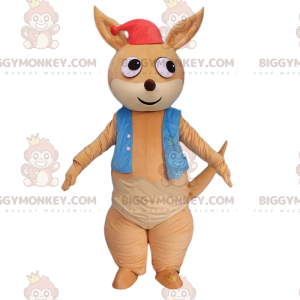 Disfraz de mascota canguro BIGGYMONKEY™, disfraz de canguro