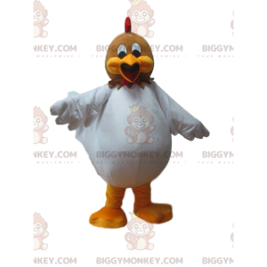 Sjov høne BIGGYMONKEY™ maskotkostume, kyllingekostume