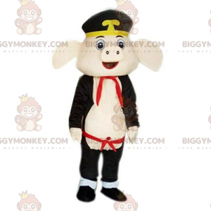 Disfraz de mascota Pig BIGGYMONKEY™, disfraz de cerdo, disfraz