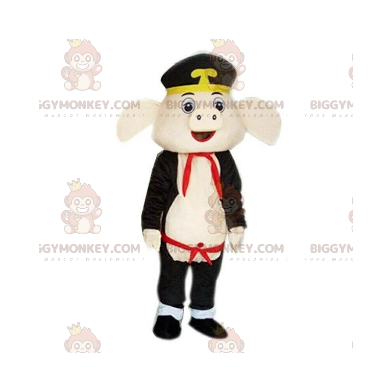 Costume de mascotte BIGGYMONKEY™ de cochon, costume de cochon