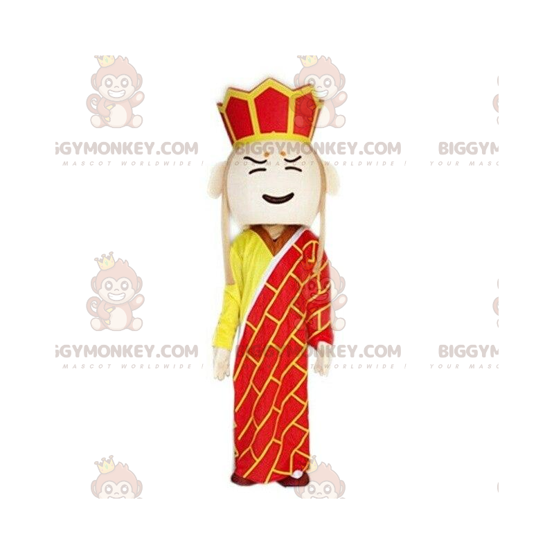 King BIGGYMONKEY™ Mascot Costume, Festive and Colorful