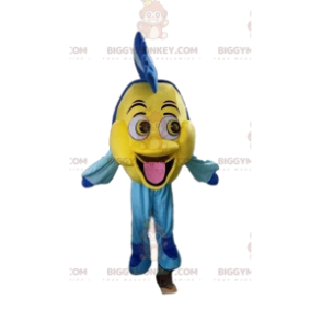 Flounder BIGGYMONKEY™ mascot costume, famous fish from The