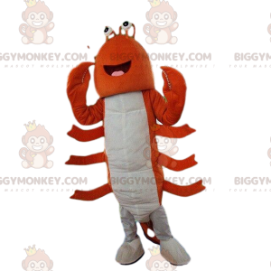 Lobster BIGGYMONKEY™ mascottekostuum, langoestenkostuum