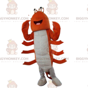 Disfraz de langosta BIGGYMONKEY™ mascota, disfraz de langosta