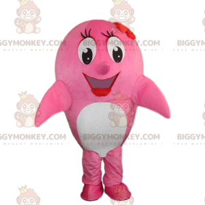 Dolphin BIGGYMONKEY™ mascot costume, fish costume, whale fancy