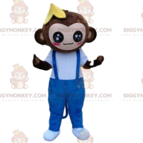 Fantasia de mascote Monkey BIGGYMONKEY™, fantasia de banana