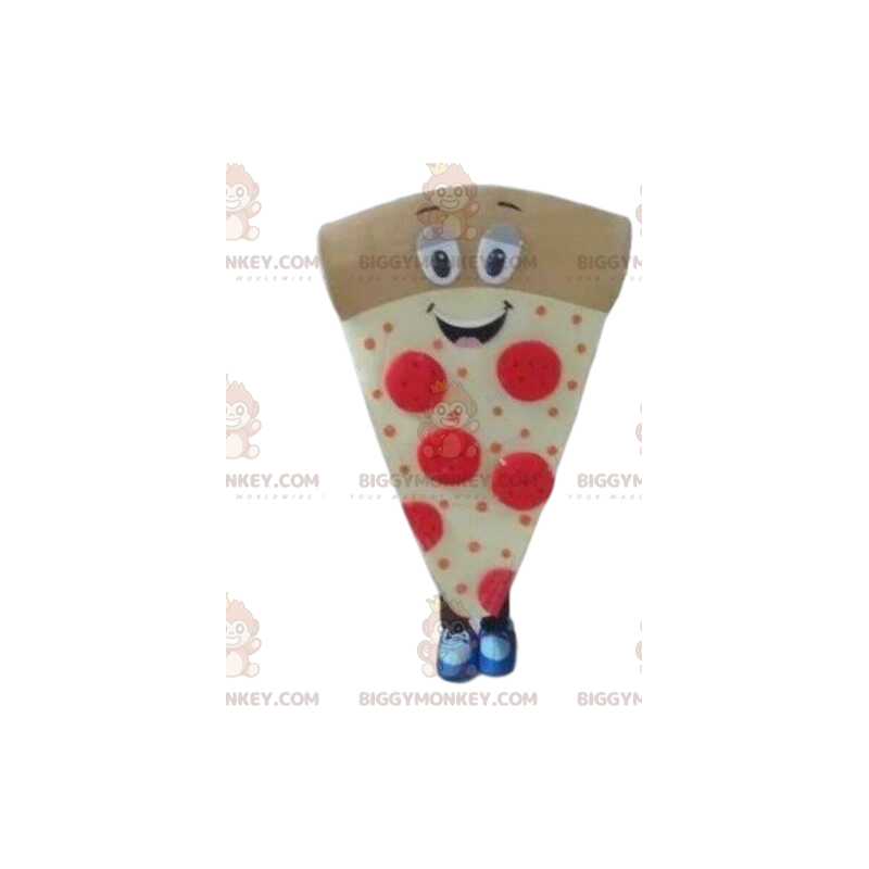 Costume de mascotte BIGGYMONKEY™ de part de pizza, costume