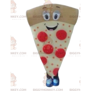 Kostým maskota BIGGYMONKEY™ na pizzu, kostým na pizzu, převlek
