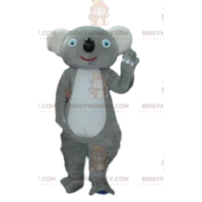 Traje de mascota BIGGYMONKEY™ de koala gris, traje de