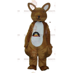 Costume da mascotte canguro BIGGYMONKEY™, costume da canguro