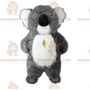 BIGGYMONKEY™ mascottekostuum van grijze koala, kostuum