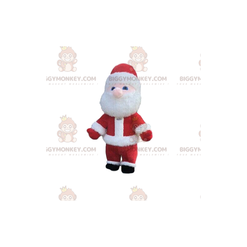 Costume de mascotte BIGGYMONKEY™ de Père-Noël, costume de Noël