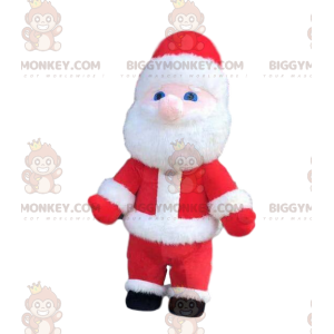 Costume de mascotte BIGGYMONKEY™ de Père-Noël, costume de Noël