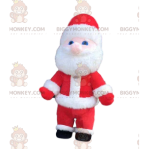 Costume de mascotte BIGGYMONKEY™ de Père-Noël, costume de Noël