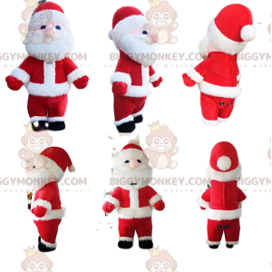 Costume de mascotte BIGGYMONKEY™ de Père-Noël, costume de Noël