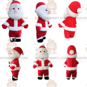 Fantasia de mascote de Papai Noel BIGGYMONKEY™, fantasia de