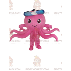Disfraz de mascota pulpo rosa BIGGYMONKEY™, disfraz de pulpo