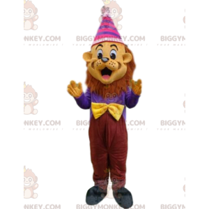 Costume da mascotte festivo leone BIGGYMONKEY™, costume da