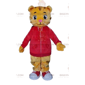 Baby tiger BIGGYMONKEY™ mascot costume, lion cub costume