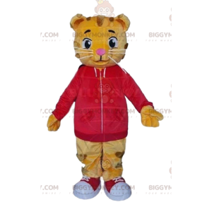 Costume da mascotte tigre BIGGYMONKEY™, costume da cucciolo di