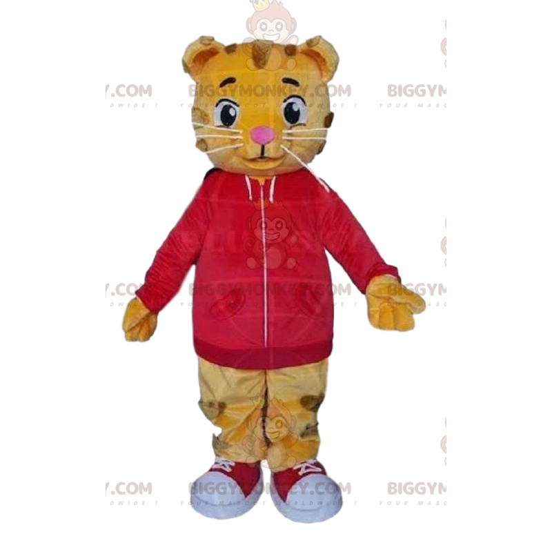 Baby tiger BIGGYMONKEY™ maskot kostume, løve cub kostume, katte