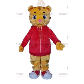 Baby tiger BIGGYMONKEY™ maskot kostume, løve cub kostume, katte