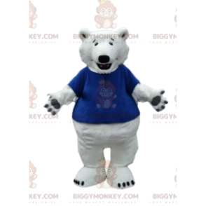 Costume da mascotte orso polare BIGGYMONKEY™, costume da orso