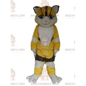 Fox BIGGYMONKEY™ Maskottchenkostüm, Katzenkostüm, Katzenkostüm