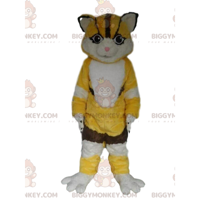 Kostým maskota Fox BIGGYMONKEY™, kostým kočky, kočičí maškarní