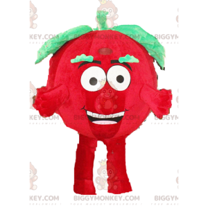 Costume de mascotte BIGGYMONKEY™ de tomate, costume de légume