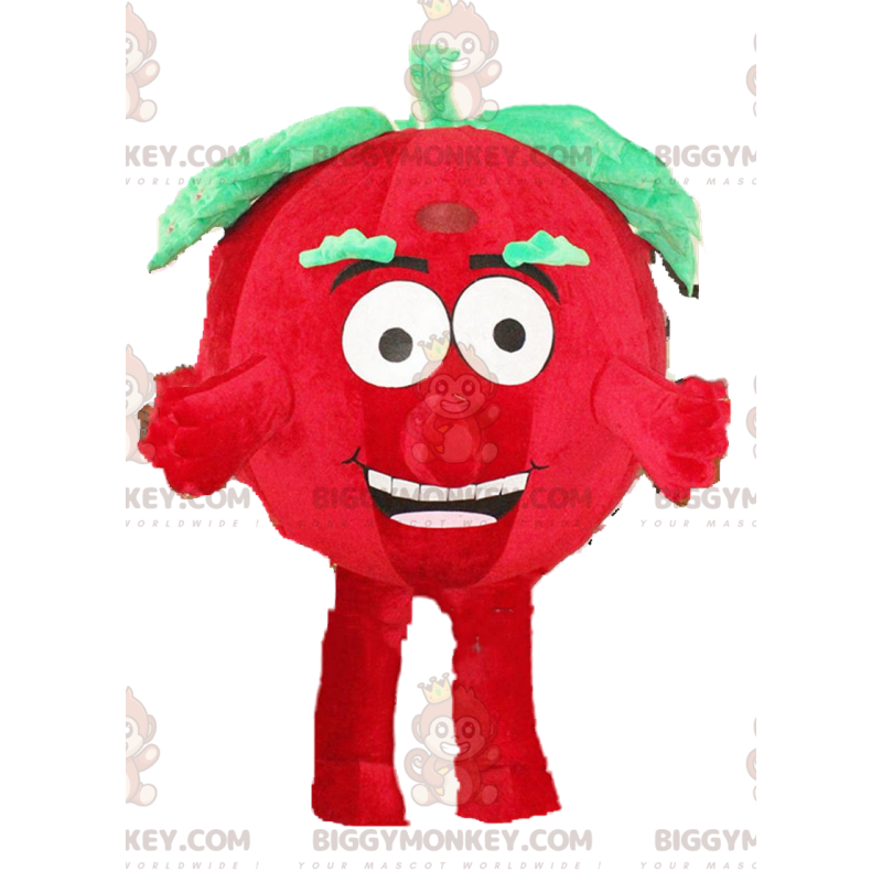 Traje de mascote Tomato BIGGYMONKEY™, fantasia de vegetais