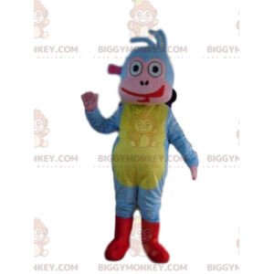 BIGGYMONKEY™ maskotkostume af Babouche, Doras berømte farverige