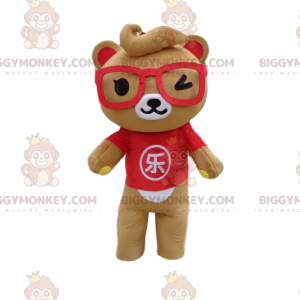 Costume de mascotte BIGGYMONKEY™ de nounours, costume d'ours