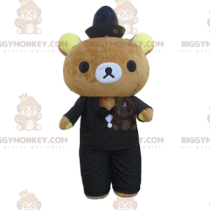 Romantic teddy bear BIGGYMONKEY™ mascot costume, romantic