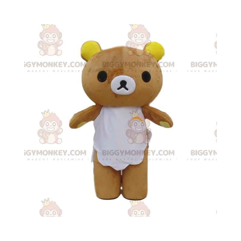 Costume da mascotte Teddy BIGGYMONKEY™, costume da orso bruno