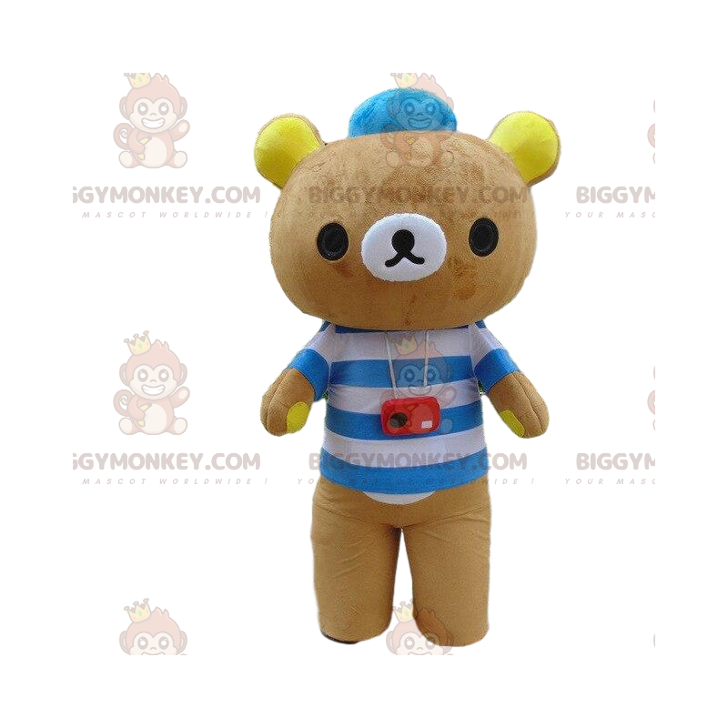 Costume da mascotte Teddy BIGGYMONKEY™, costume da orso