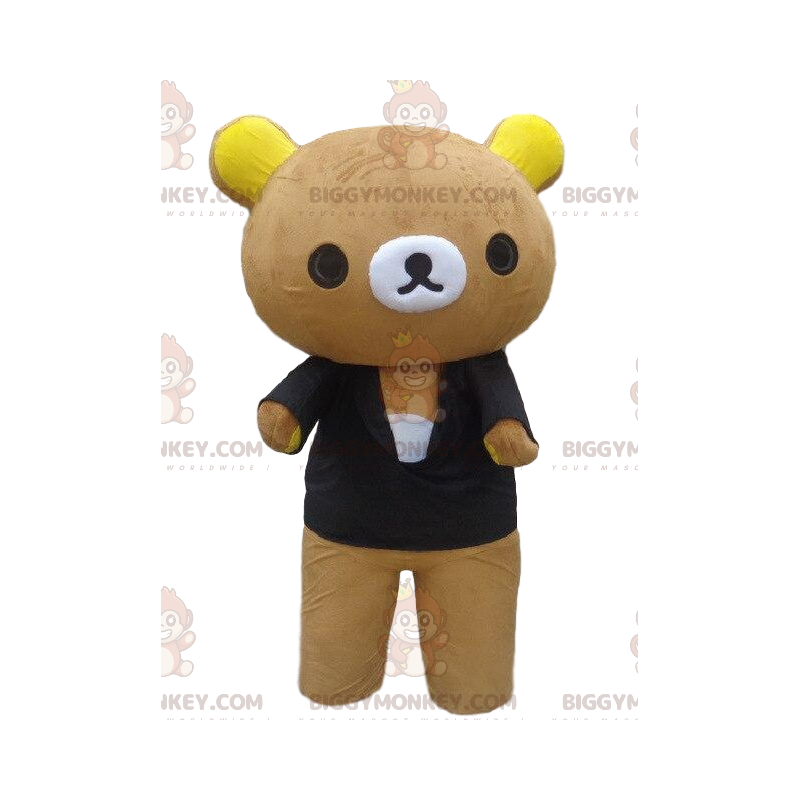 Romantic teddy bear BIGGYMONKEY™ mascot costume, romantic