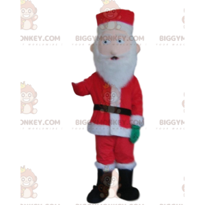 Costume de mascotte BIGGYMONKEY™ de Père-Noël, costume de Noël