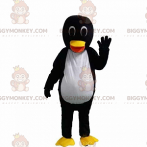Traje de mascote de pinguim BIGGYMONKEY™, fantasia de banquisa