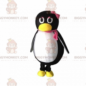 Penguin BIGGYMONKEY™ maskotkostume, kvindekostume, pigepingvin